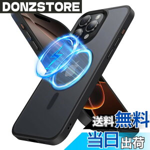 �y���������zPRODELI �P�[�X For iPhone 16 Pro Max ��p �J�o�[ MagSafe�Ή� �ČRMIL�K�i �ی�J�o�[ �ϏՌ� �w��h�~ ���C�����X�[�d�Ή� �����h�~ �����Y�ی� ���΂݂Ȃ� �X�}�z�P�[�X �Ή� �A�C�t�H