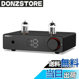【送料無料】AIYIMA T20 フルバランスHi-Fi真空管プリアンプ TUBE ECC83プリアンプ LME49720（交換可能）＋OPA1612チップ XLR/RCA入出力 デジタルボリューム表示 12V TIGGER ワンタッチミュート/一時停止 ホームオーディオシステムに最適