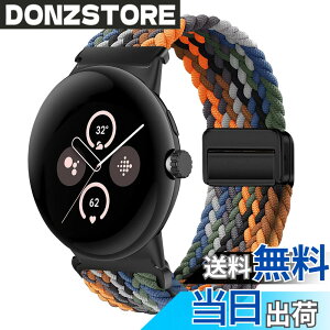 �y���������z[KeeFos] �o���h Google Pixel Watch 4 41mm(2025)/Google Pixel Watch 3 41mm/2/1�Ή� �����o���h �i�C�����f�� ���C�o�b�N�� �}�O�l�b�g���o�b�N�� �ւ��x���g �X�|�[�c �ґg�X�g���b�v �O�[�O�� 
