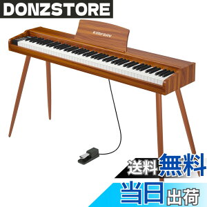 �y���������zKIMFBAY �d�q�s�A�m 88���� �ؐ� �d�q �s�A�m 88�� Digital Piano ���S�� �q�� MIDI�Ή� �y�_���t�� �X�^���h �A�_�v�^�[�t ���{������� �F�F�I�����W