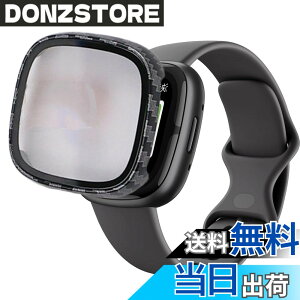 �y���������zAIYYXX For Fitbit sense2 /Fitbit versa4 �J�o�[ 3D���p�G�b�W �����^ PC+�K���X�f�� ��̌^ Fitbit sense2 /Fitbit versa4 �P�[�X �Ή� �����[�d�\ �[�d�⏕��t�� �����ߗ� �L�Y�h�~ �w �F�F�J�[