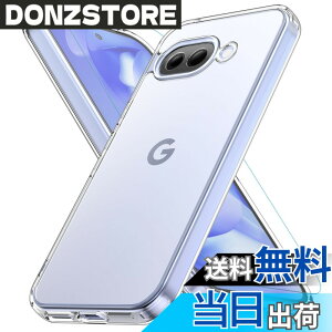 �y���������zAXAG Google Pixel 10a �P�[�X �N���A �ϏՌ� �O�[�O���s�N�Z��10a�P�[�X ���ϖh�~ �K���X�t�C�����ی�t�� pixel10a �p �X�}�z�P�[�X �F�F�N���A�A�T�C�Y�FGoogle Pixel 9a�p