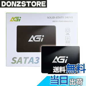 �y���������zAGI 1TB AI238 2.5�C���` SATAIII SLC Caching 3D NAND Flash�̗p SSD (�ǂݍ���/�������ݑ��x 550/500 MBs)
