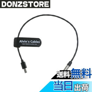 �y���������zAlvin's Cables ���b�N��3.5mm TRS �^�C���R�[�h�����P�[�u���A��L�^�}�C�N��USB Sony FX3/FX30/A7SIII/A1 Deity TC-1 Tentacle Sync-E �݊� �F�F�X�g���[�gUSB & TRS