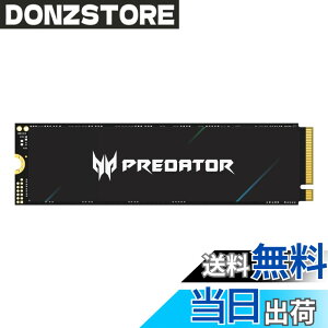 �y���������zAcer Predator M.2 SSD DRAM���X���f�� GEN4/GEN5 GM6/GM9 NVMe2.0 2280 PCIe �T�C�Y�F2TB