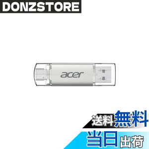 �y���������zAcer UT300 USB������ USB 3.2 �ő�Ǐo���x150MB/s USB-A/C���Ή� ���� �t���b�V���������h���C�u ����➑� �T�C�Y�F256GB
