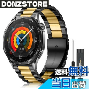 �y���������zCeiLarv 22mm �����o���h Huawei Watch GT Runner 2/ GT 6 Pro/GT 6/ GT5 Pro/ GT5 46mm/ Ultimate 2 �p �X�e�����X�� �X�}�[�g�E�H�b�` �x���g 22mm �����x���g �h�K �ϋv�� ���߉\ Amazfit Active Max/Bip 6/5/5 