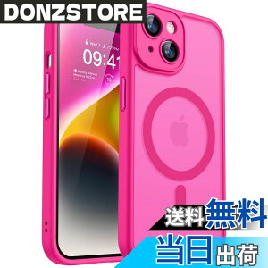 �y���������zCANSHN iPhone �p �P�[�X Magsafe�Ή� �J�������ӕی� ���C�����X�[�d �ϏՌ� �G�A�K�[�h�R�[�i�[ �����h�~ �w��h�~ �F�F�z�b�g�s���N�A�T�C�Y�FiPhone 14 Plus �p (6.7 �C���`)