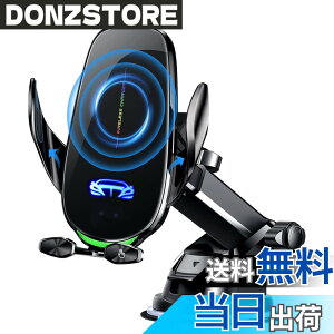 �y���������z�ԍڃz���_�[ �X�}�z�z���_�[ 15W �}�����C�����X�[�d�� �ԃz���_�[�����J�� 360�x��] �z�Վ��������o����2��ގ��Ή� iPhone/Sony/SHARP/Samsung/Xiaomi/OPPO �Ȃ� �F�F�u���b�N�A�T�C