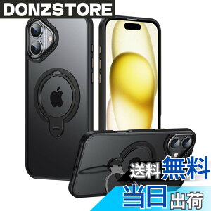 �y���������z2024�V�o�� �_�u�������O iPhone 16 Plus �P�[�X Magsafe�Ή� �c�u�� ��_360�x��] �t���b�g���[�����O �A�C�t�H��16 �v���X �����O�P�[�X �ϏՌ� ������ ���� �N���A �}�O�Z�[�t�P�[�X,