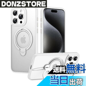 �y���������z2024�V�o�� �_�u���}�O�l�b�g�����O iPhone 15 14 13 12 Pro Max �P�[�X Magsafe�Ή� �c�u���X�^���h 360�x��] �����O�P�[�X �ϏՌ� ������ ���� �N���A �}�O�Z�[�t�P�[�X �F�F�����A�T�C