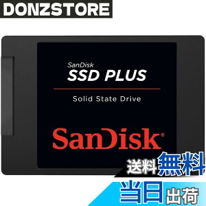 �y���������z�ySanDisk SSD Plus �z �F�F�u���b�N�A�T�C�Y�F240GB