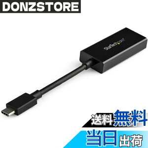�y���������zStarTech.com USB-C - HDMI �r�f�I�A�_�v�^�R���o�[�^�[ - 4K 30Hz - Thunderbolt 3�Ή� - USB 3.1 Type-C - HDMI ���j�^�[ �g���x���h���O�� �u���b�N �F�F�u���b�N
