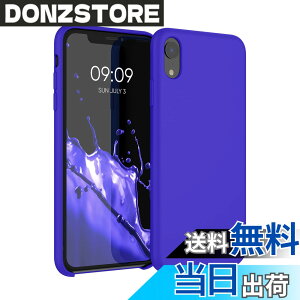 �y���������zkwmobile �X�}�z�P�[�X Apple iPhone XR�Ή� �P�[�X - TPU ���L�b�h �V���R�� �J�o�[ - �ϏՌ� ���h�~ �T���T�� Case �F�F�o���g�C �u���[