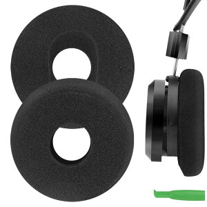 �y���������zGeekria �C���[�p�b�h Comfort �݊��� �p�b�h �O���h GRADO PS1000, GS1000i, RS1i, RS2i, SR325IS, GW100x �w�b�h�z���ɑΉ� �p�b�h �C���[/�C���[�J�b�v (�t�H�[��/�u���b�N) �F�F�u���b�N