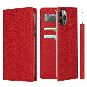 �y���������zLitchi pattern case for iPhone 12 �F�F01���b�h�A�T�C�Y�FiPhone 12/ 12 Pro