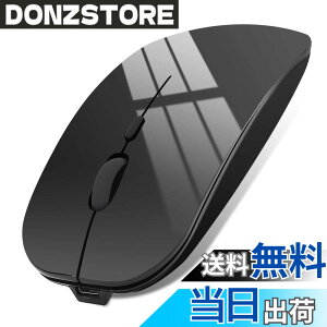 �y���������z�}�E�X Bluetooth �[�d�� ���C�����X�}�E�X ���^ �����}�E�X �É� 2.4GHz 3DPI���[�h ���w�� �����x �����^�ѕ֗� Mac/Windows/Surface/Macbook/iPad/iPhone/PC�ɑΉ� �F�F�u���b�N