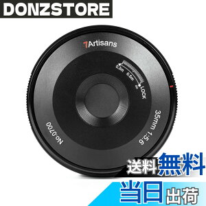 �y���������z���H�� 7Artisans 35mm F5.6 �{�f�B�L���b�v�����Y �p���P�[�L�����Y �P�œ_�����Y �t���T�C�Y�����Y �����^�J���������Y �L�p�����Y �F�F�u���b�N�A�T�C�Y�F���C�JL