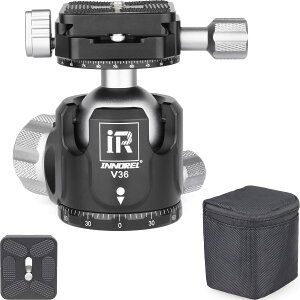 �y���������zINNOREL ���R�_�� �{�[���_�� �����_�� V�V���[�Y ��d�S �ω׏d�ő�20/25/30kg �{�[���w�b�h���a 36mm ���� CNC �A���~���� �O�r ��r ��჌�t �B�e DSLR �r�f�I�J�����p 360�x��] �p�m