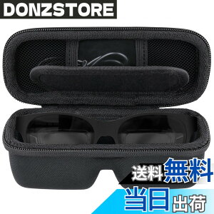 �y���������z[Khanka] ���[�P�[�X XREAL One Pro/XREAL One/Air 2 Pro/Air 2 AR �O���X �X�}�[�g�O���X��p���[�P�[�X�i�P�[�X�̂݁j �F�F�u���b�N�A�T�C�Y�F�W��