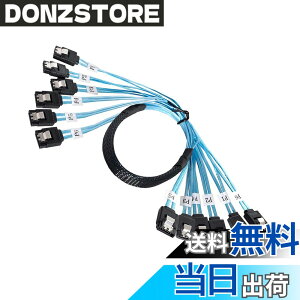 �y���������zCablecc ���� 6 SATA 7pin ���� 6 SATA 7pin �^�[�Q�b�g SSD �n�[�h�f�B�X�N 6Gbps �f�[�^�T�[�o�[ Raid �P�[�u�� �F�F�u���[ 6xSATA