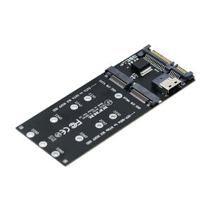 �y���������zcablecc SFF-8654 - U2�L�b�g NGFF M-Key����X�������C��SAS NVME PCIe SSD SATA�A�_�v�^�[���C���{�[�h�p �F�F�u���b�N SFF-8654 - NGFF+NVME�A�_�v�^�[�B