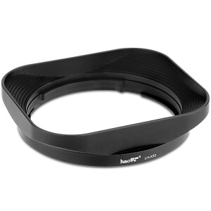 �y���������zHaoge LH-X33 �o���l�b�g���^���X�N�G�A�����Y�t�[�h�V�F�[�h for XF16-50mm F2.8-4.8 R LM WR Fuji Fujinon XF 33mm/F1.4,23mm F1.4 R LM WR (58MM �o�[�W����2)�����Y �F�FBlack (Not with Metal Front Cap)