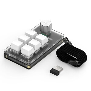 �y���������zSIKAI CASE �Ў�L�[�{�[�h ���ʌ^�� �v���O���}�u���L�[�{�[�h ���J�j�J���L�[�{�[�h �yBluetooth�ڑ� ���C���t�� �m�u1�t�� RGB�Ȃ��z6�L�[ ����Q�[�~���O�L�[�{�[�h �Ў� ����