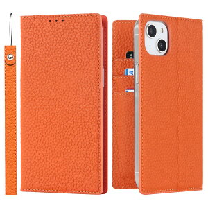 �y���������zLitchi pattern case for iPhone 14 �F�F01�I�����W�A�T�C�Y�FiPhone 14