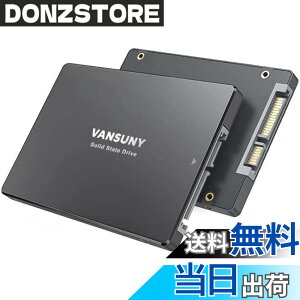 �y���������zVansuny ����SSD SATA III SSD 2.5 �C���`�����\���b�h �X�e�[�g �h���C�u ���x�� 3D NAND �t���b�V�� �ő� 450MB/�b�� PC ���b�v�g�b�v�p�n�[�h �h���C�u �F�FSATA 2.5�A�T�C�Y�F256GB