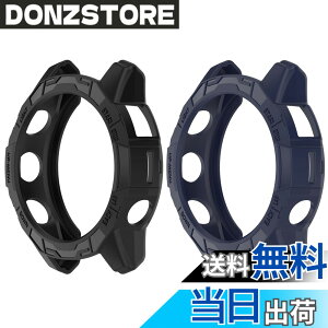 �y���������zSHEAWA for Garmin�K�[�~�� Fenix 7X Pro �P�[�X �J�o�[ �ی�P�[�X �݊��i Epix Pro 51mm TPU�S�� �ی�J�o�[ �ϏՌ� �A�N�Z�T���[ �F�F�u���b�N+�~�b�h�i�C�g�u���[