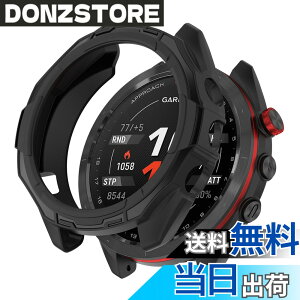 �y���������zSHEAWA for Garmin�K�[�~�� Approach S70 47mm �P�[�X �J�o�[ TPU�S�� �ی�P�[�X �݊��i �ی�J�o�[ �ϏՌ� �A�N�Z�T���[ �F�F�u���b�N