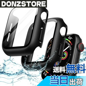 �y���������zJETech Apple Watch�p �h���P�[�X �t���ی�t�B�����t�� �����K���X�t�B�������� �n�[�hPC�o���p�[ �S�ʕی�J�o�[ 2�Z�b�g �F�F�u���b�N�A�T�C�Y�FApple Watch SE 3/2/1 / Series 6 5 4 40mm