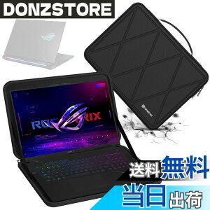 �y���������zSmatree �n�[�hEVA�ی�X���[�u�P�[�X 18�C���` ASUS ROG Strix Scar 18 2025 G835/2024/2023�A ASUS ROG Strix G18 2025 G815/2025 G814/2024/2023�ȂǂɓK�p �h��&�ϏՌ��o�b�O (X8329) �F�F�u���b�N�A�T�C�Y�F1
