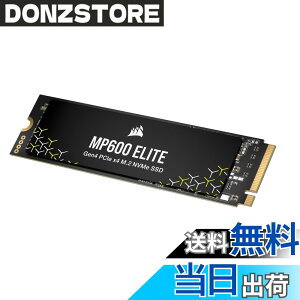 �y���������zCORSAIR MP600 ELITE �F�F�u���b�N�A�T�C�Y�F�q�[�g�V���N�Ȃ�