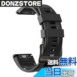 �y���������z[YOCAHU] QuickFit 22 mm �o���h �����p for Garmin Fenix 8 47mm / epix Pro 47mm, Fenix 7 Pro Solar/Approach S70 47 mm/Forerunner 965 �Ή� �X�g���b�v �V���R�� �x���g �_�炩�� �h���� �K�[�~�� �p �����o���h