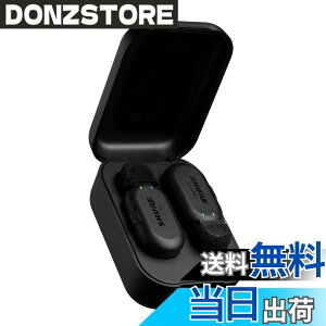 �y���������zShure �V���A MoveMic One���C�����X�}�C�N���z�� �F�F�u���b�N�A�T�C�Y�F���^