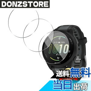 �y���������z�Ή� �K���X�t�B���� + �J�����t�B���� �y�d�x9H�z �C�A�[�� �A�w��h�~ �A�ȒP�\��t�� �F�F�N���A 9H�����K���X�A�T�C�Y�FFor GARMIN Forerunner 165 / Forerunner 165 Music