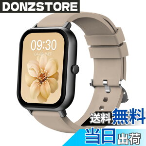 �y���������zMONOMAM �X�}�[�g�E�H�b�` ���f�B�[�X iphone�Ή� �A���h���C�h�Ή� ������ �����Y �����ʌv Line ���M�ʒm �F�FROSE BEIGE�A�T�C�Y�FClassic