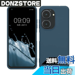 �y���������zkwmobile �X�}�z�P�[�X ASUS Zenfone 10 / Zenfone 9�Ή� �P�[�X - �ϏՌ� ����~�� �\�t�g TPU �V���R�� - �ԐF �F�F�}�����u���[