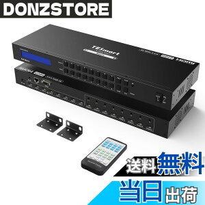 �y���������zTESmart HDMI �}�g���b�N�X 4K EDID�@�\ ��PC���� HDMI �ؑ֊�