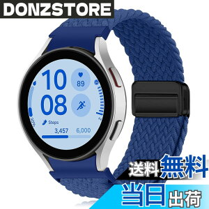 �y���������z[KeeFos] �o���h Samsung(�T���X��) Galaxy Watch FE 40mm/Galaxy Watch 7/6/5/4(40mm 44mm) �Ή� �����o���h �i�C�����f�� ���C�o�b�N�� �}�O�l�b�g���o�b�N�� �ւ��x���g �݊��� �L�k�� �T�C�Y���� 