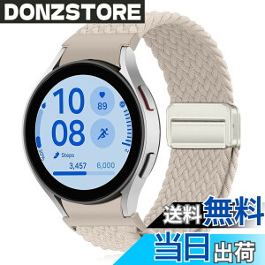 �y���������z[KeeFos] �o���h Samsung(�T���X��) Galaxy Watch FE 40mm/Galaxy Watch 7/6/5/4(40mm 44mm) �Ή� �����o���h �i�C�����f�� ���C�o�b�N�� �}�O�l�b�g���o�b�N�� �ւ��x���g �݊��� �L�k�� �T�C�Y���� 