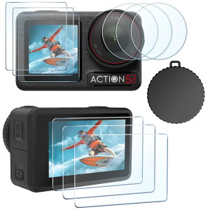 �y���������zFitStill�����K���X�t�B�����Z�b�gDJI Osmo Action 6/5 pro/4/3/pocket 3�ɓK�p�t���ی�t�B���� ���� �d�x9H�A�h������A�w��h�~�A�C�A�h�~�A��U�h�~ �F�FHD����