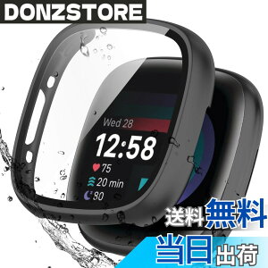 �y���������zBOOLINN For Fitbit sense2 �J�o�[/Fitbit versa4 �J�o�[ 3D���p�G�b�W �����^ PC+�K���X�f�� ��̌^ �t�@�[�E�F fitbit sense2 �P�[�X/fitbit versa4 �P�[�X �Ή� �����ߗ� �L�Y�h�~ �w��h�~ �ȒP��