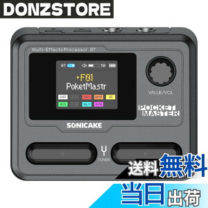 �y���������zSONICAKE �}���`�G�t�F�N�^�[ �M�^�[/�x�[�X�A���v ���f�����O IR �L���r�l�b�g �����[�V���� �X�e���I OTG USB �I�[�f�B�I �C���^�[�t�F�C�X BT �I�[�f�B�I 1.77 �C���` LCD �J���[ �X