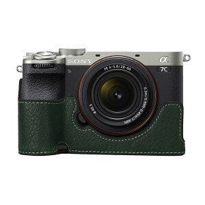 �y���������z�\�j�[�p Sony A7C Mark II �J�����P�[�X BEADY ��7C II/ILCE-7CM2 A7C2 �n�[�t�P�[�X PU���U�[ �ی�J�o�[ �O���[�� �F�F�O���[��