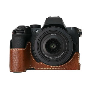 �y���������zVOVMOEYA �ی�J�����P�[�X Nikon Z50 II �~���[���X�J�����p Nikon Z50II�p �n�[�t�P�[�X �\�t�g�}�C�N���t�@�C�o�[�C���i�[�t�� Nikon Z50 II�J�����J�o�[�@�\ 1/4�C���`-20�� ���g�� PU �F
