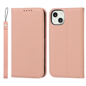 �y���������zLitchi pattern case for iPhone 13 �F�F02 �s���N�A�T�C�Y�FiPhone 13