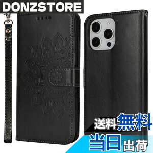 �y���������zR61PUwallet for iPhone16 leather case �F�F�ԕ�-�u���b�N�A�T�C�Y�FiPhone 16 Pro Max